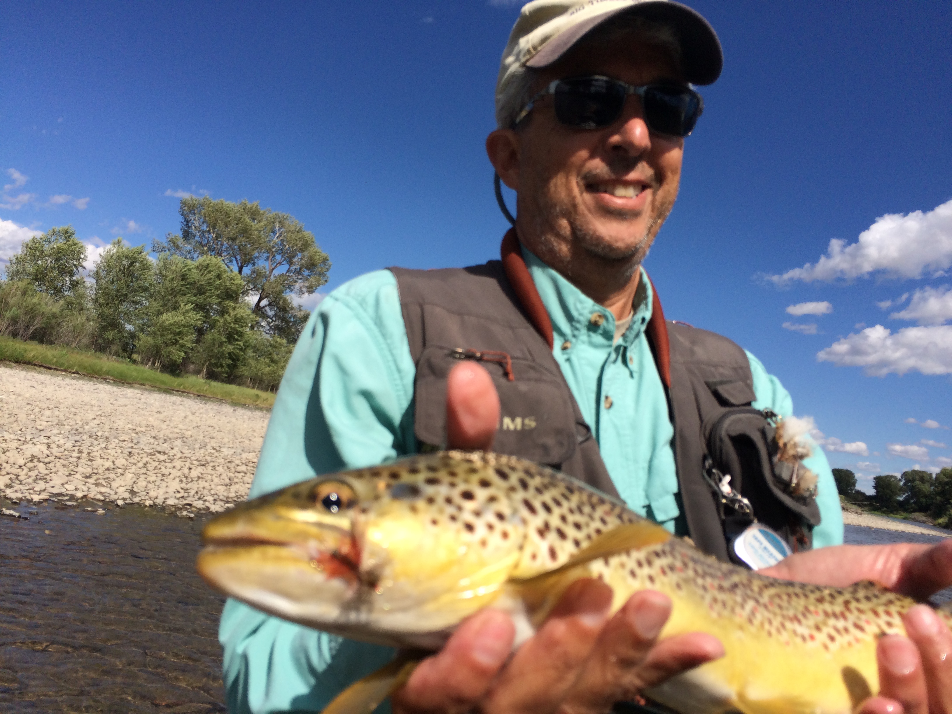 Bob Z with a 20 inch Yellowstone brown